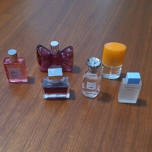 Lot Of 6 Perfume Minis